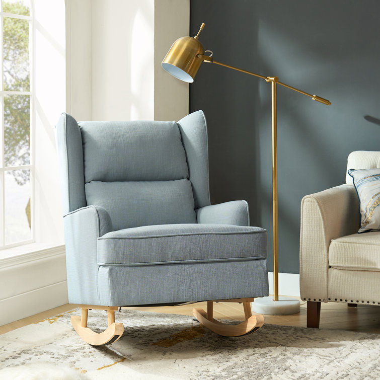 Pottery barn discount modern wingback rocker